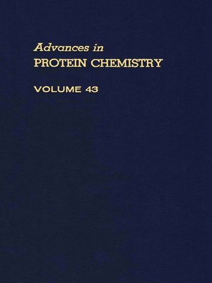 cover image of Advances in Protein Chemistry